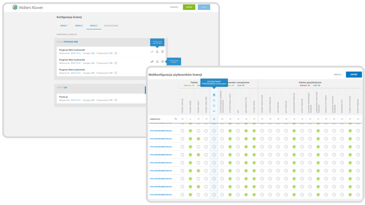 B2B License Management App